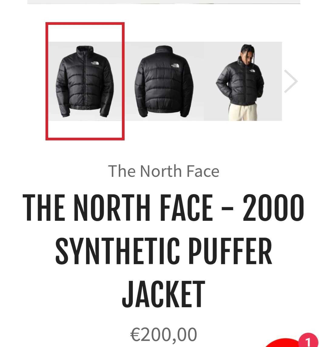 The North face Synthetic Puffer, L/52, термофибри,2022г.ново оригинал