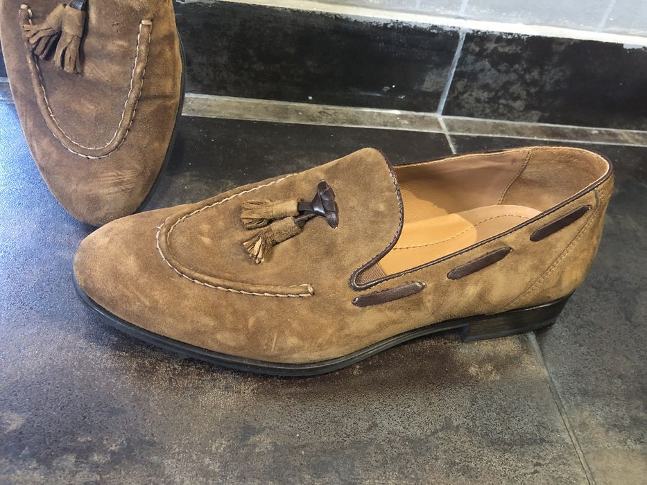 pantofi piele intoarsa BIGOTI