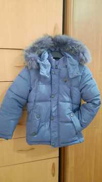 Куртки зимние размер 110 и 128 см