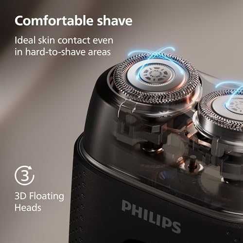 Нова Philips S595/05 – Прецизна мъжка самобръсначка с 3D плаващи глави