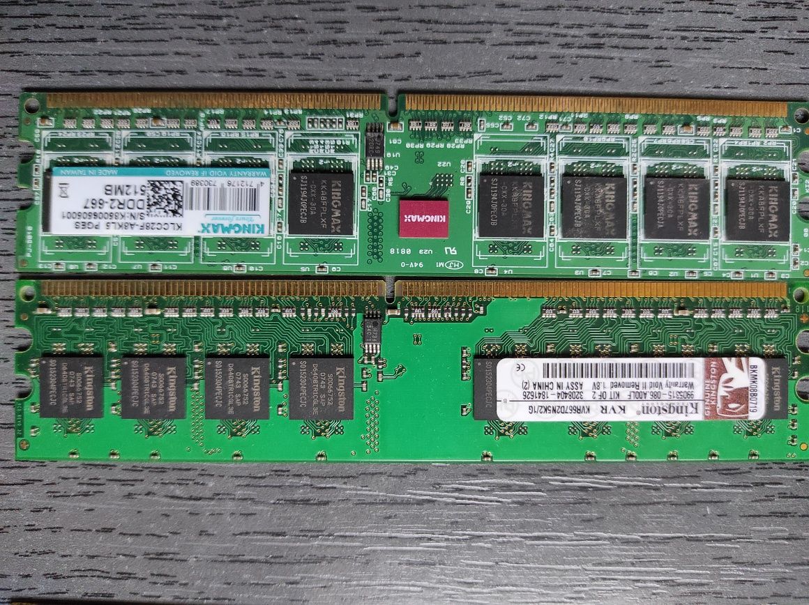 Memorie PC ddr2 512Mb respectiv 1Gb