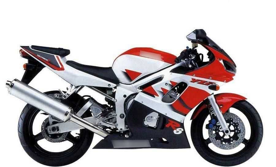Стикери Yamaha R6 1-во поколение 1999г-2002г Ямаха р6 лепенки rj03