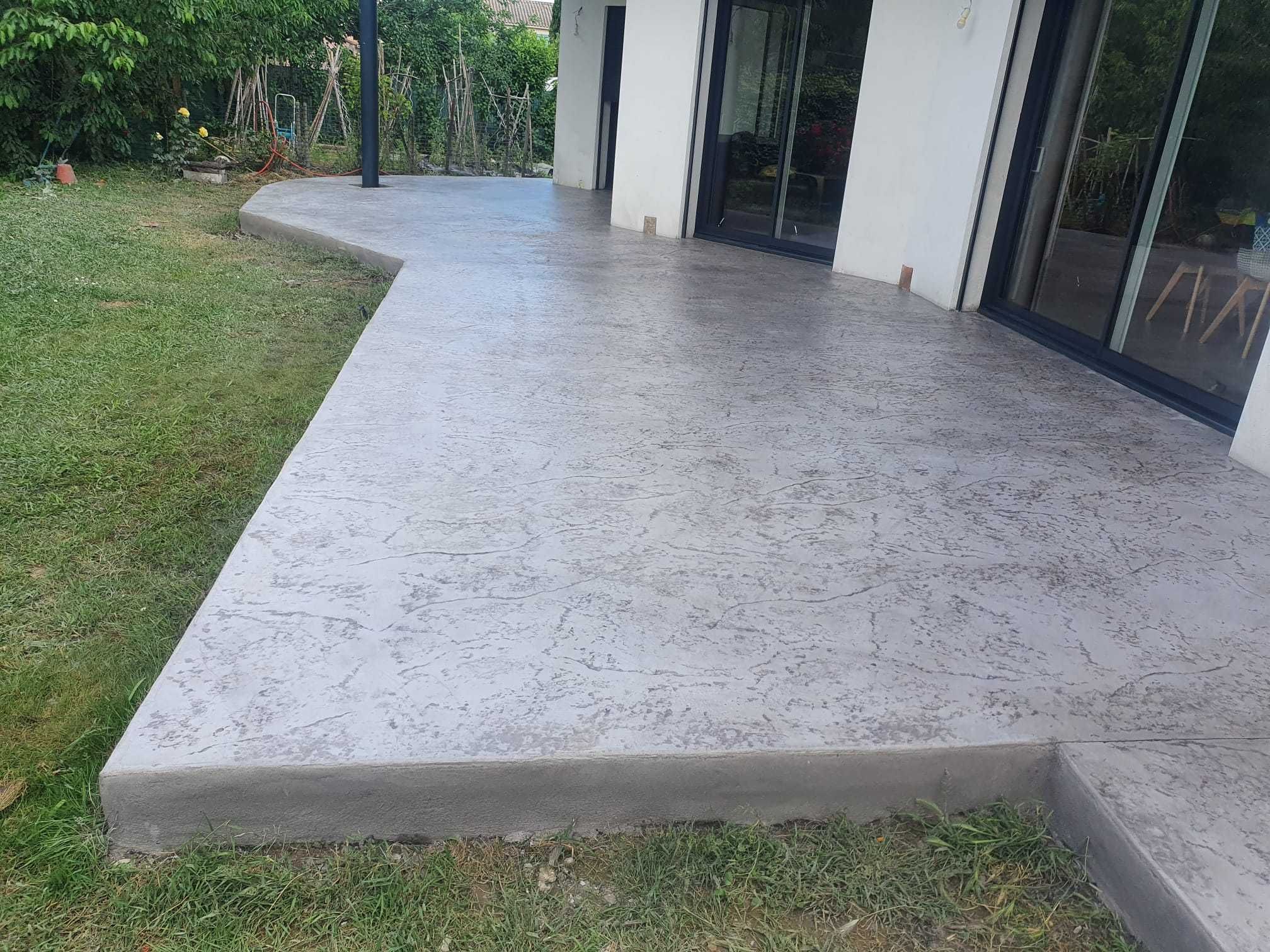 Beton amprentat  ex