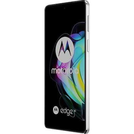 Motorola Edge 20 Frosted White, 5G, 8GB RAM с гаранция