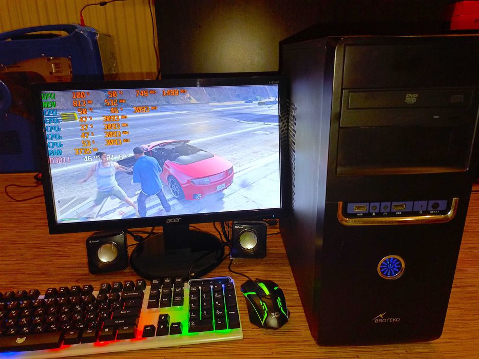 Системный блок Core i3 Core i3 2100\8GB\GeForce GT630 1GB\320GB