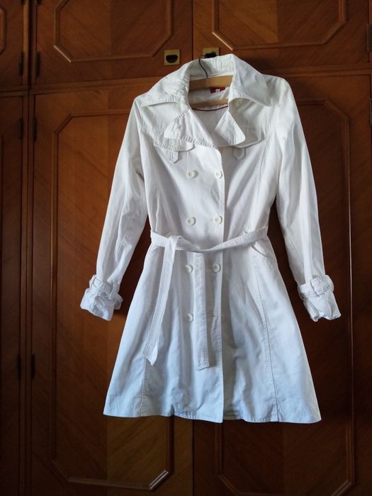 Trench alb dama L