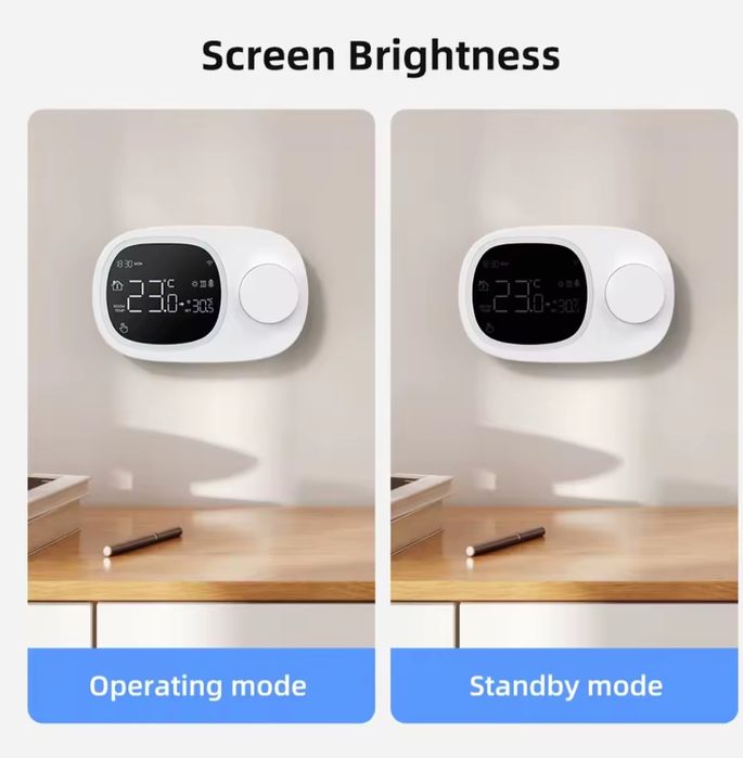 NOU Sigilat Termostat Ambient Centrala cu Fir Wifi Smart Control Vocal
