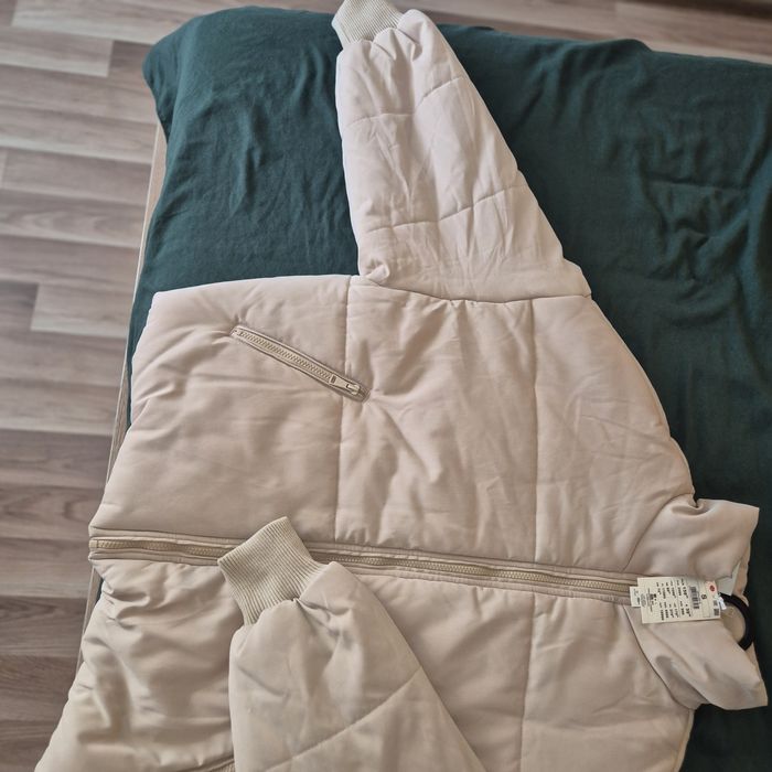 Geaca bej Cropp - marime S oversized