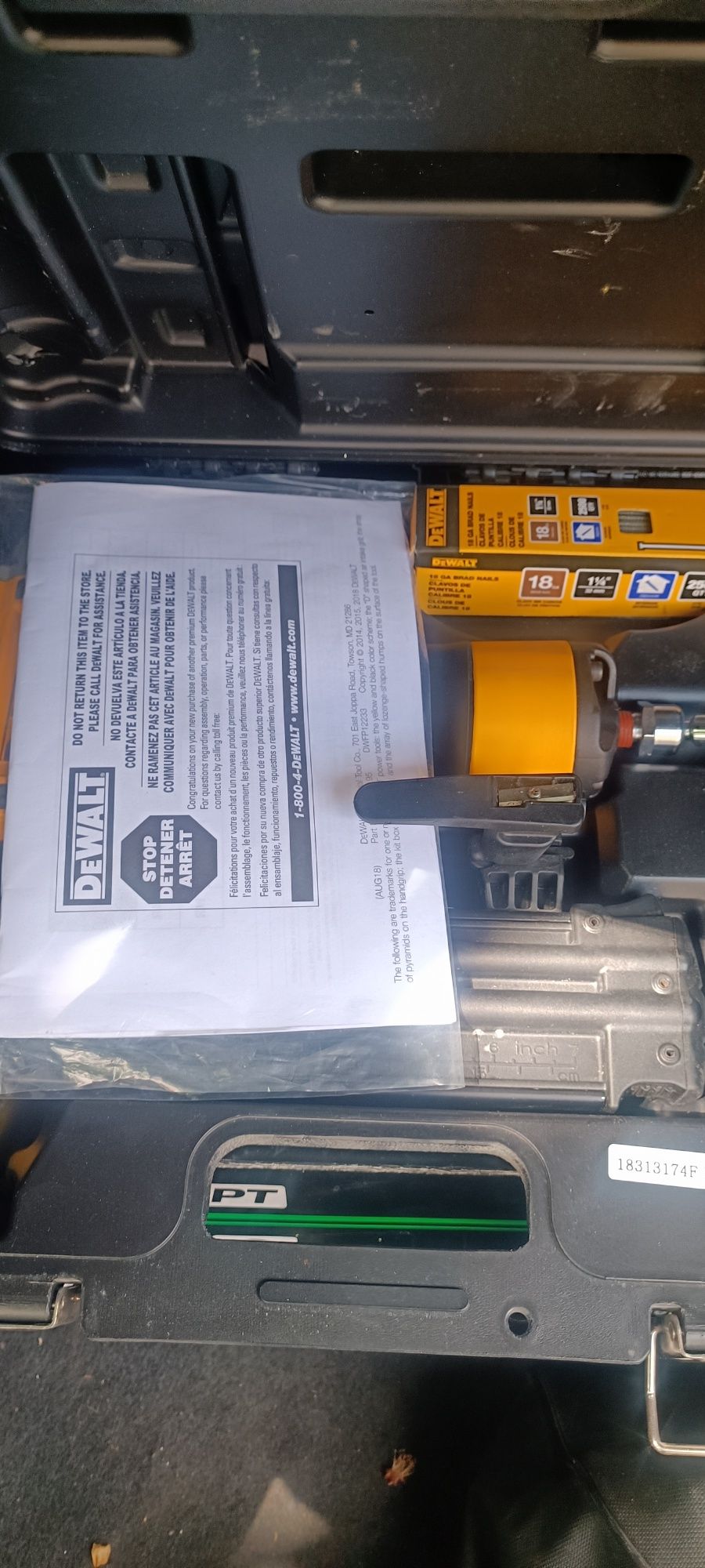 гвоздезабивной пистолет dewalt metabol