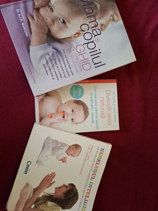 Set 3 cărți mama si copilul