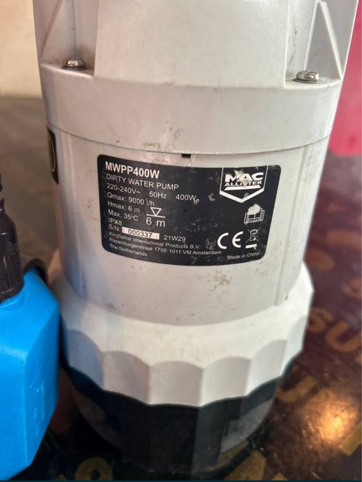 Потопяема помпа електрическа нова