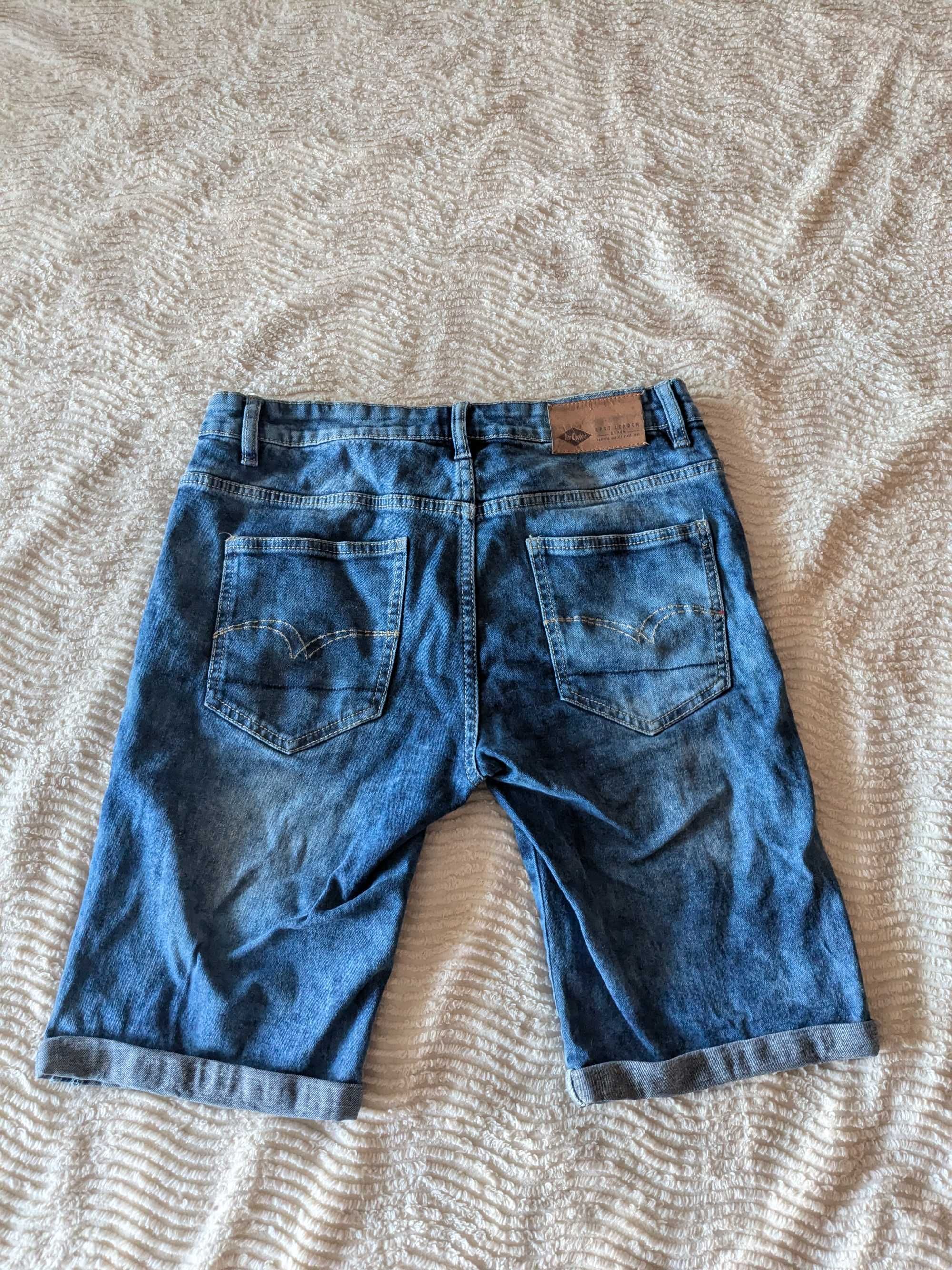 Мъжки къси летни дънки Lee Cooper