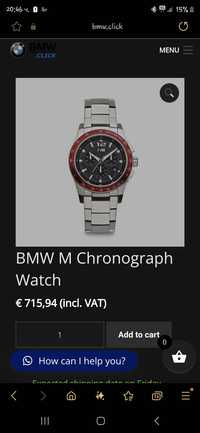 BMW M часовник Chronograph