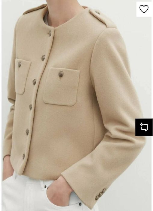 Palton Massimo dutti Cu lana