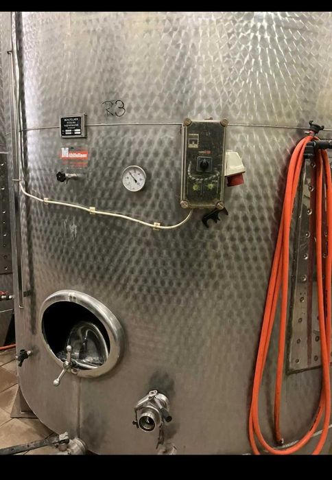 Cisternă/Butoi Inox Omogenizator agitator/manta racire 15.000 litri