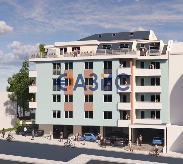 2-стаен апартамент на 5-ти етаж, Меден Рудник, зона Б, Бургас - 94,55