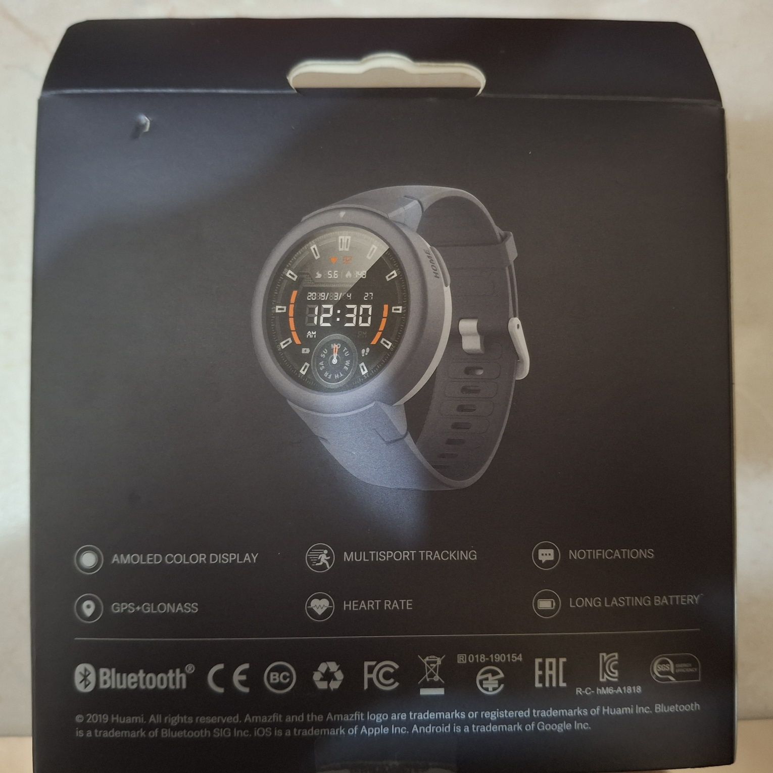 Смарт часовник Xiaomi Amazfit Verge Lite - Сив