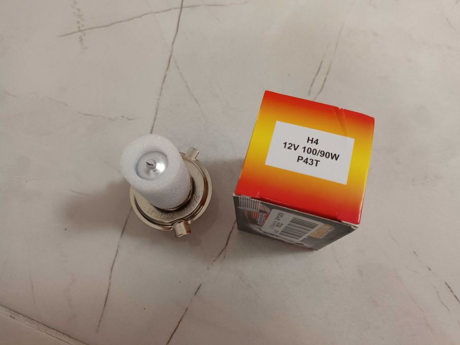 Крушка H4 12V 55/60W и 90/100W Blue Light, халоген, крушки Н4, букси