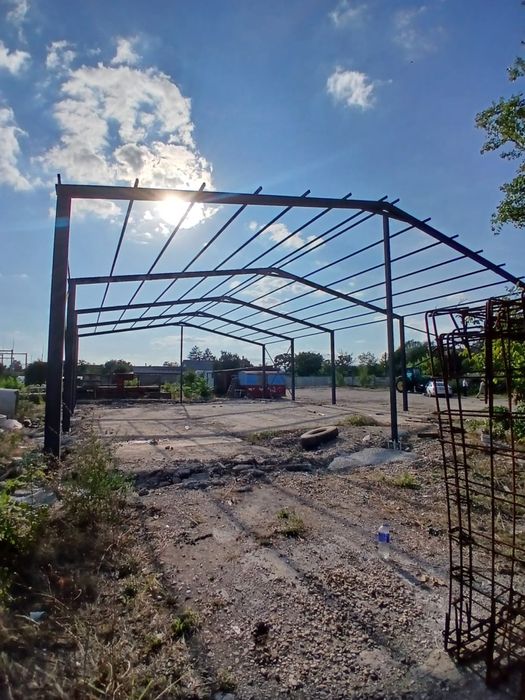 Vand structura metalica 12x25 din europrofile ipe livram si montam