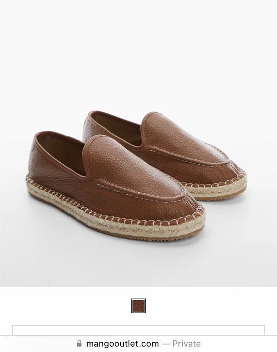Espadrile piele - Mango 41