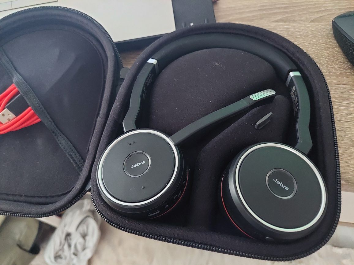 Casti JABRA Evolve 75 complete fara uzura
