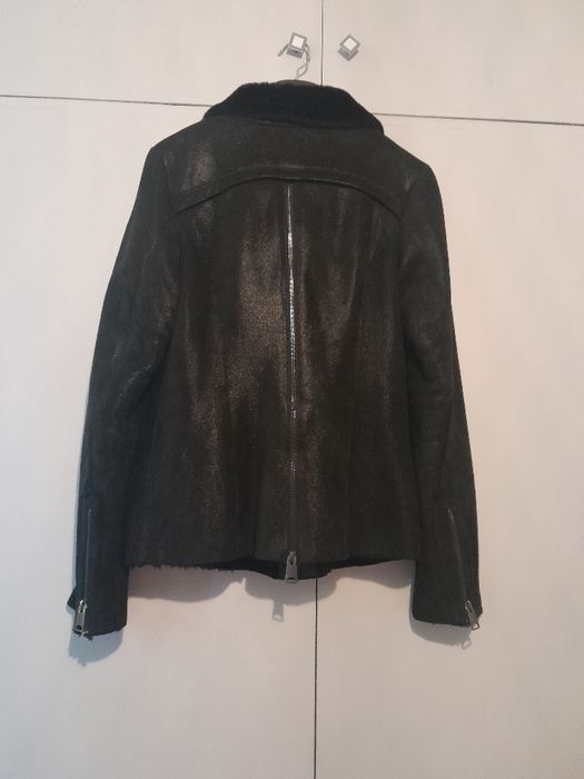 Зимно яке агнешка кожа,Burberry