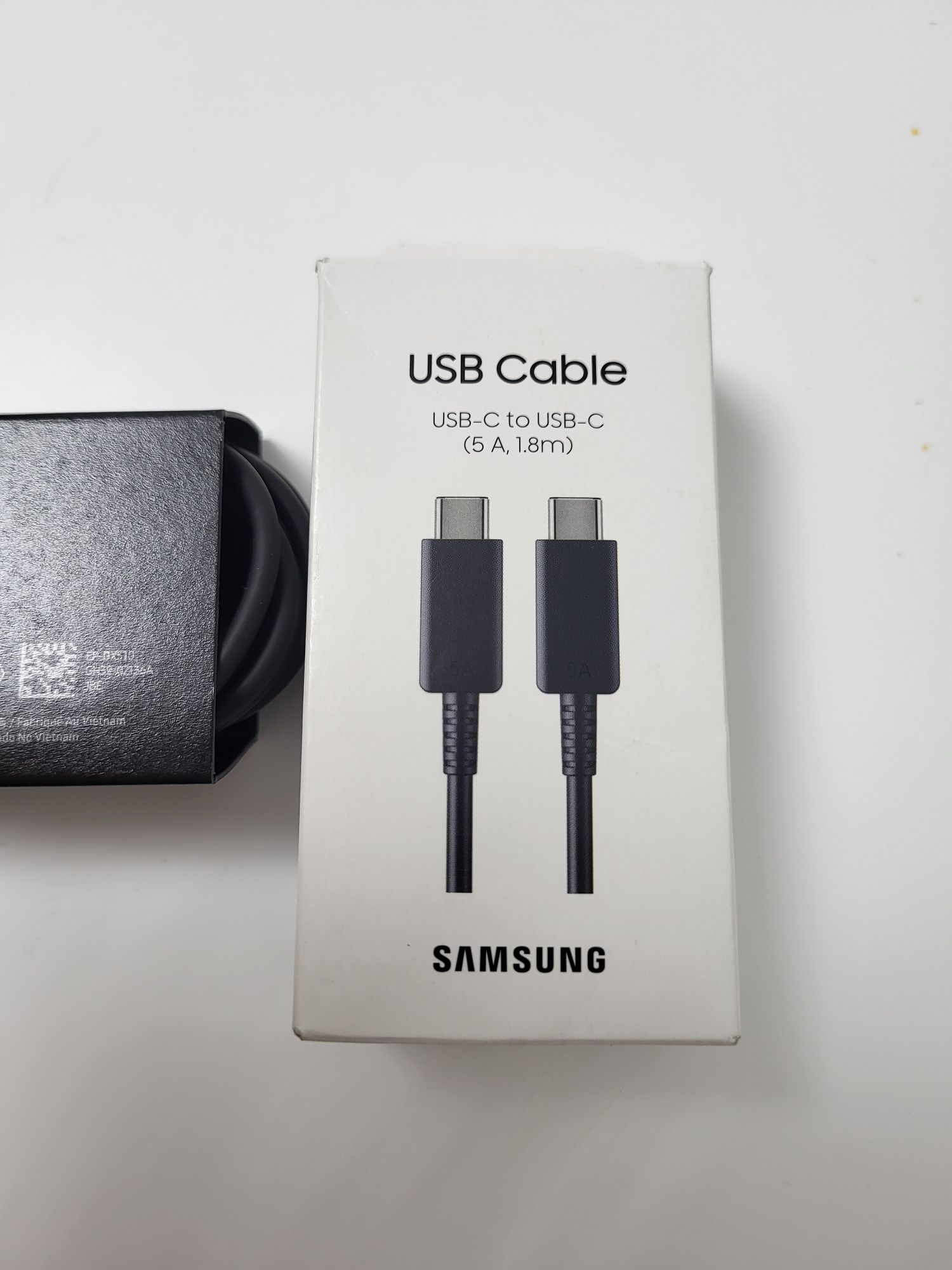 Cablu încărcător Samsung USB Type-C & USB Type-C, lungime 1.8 m 5A