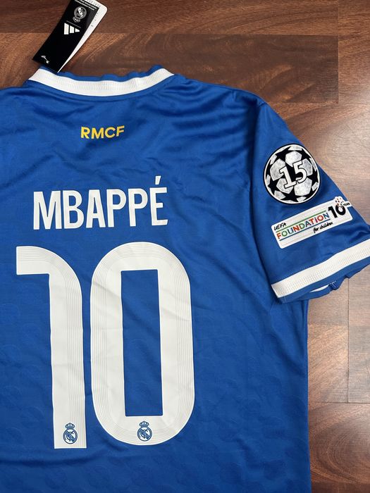 Tricou Fotbal Adidas Real Madrid 25/26 Third Kit Mbappe