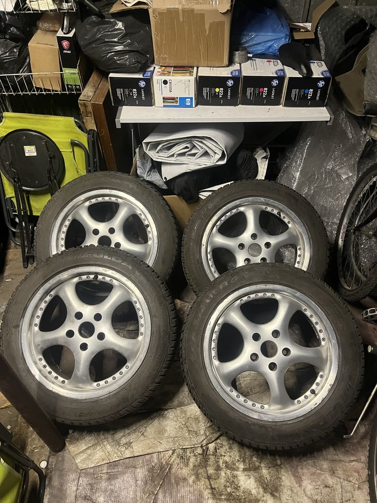 Джанти AEZ Germany с хубави гуми 215/55/17 5x120