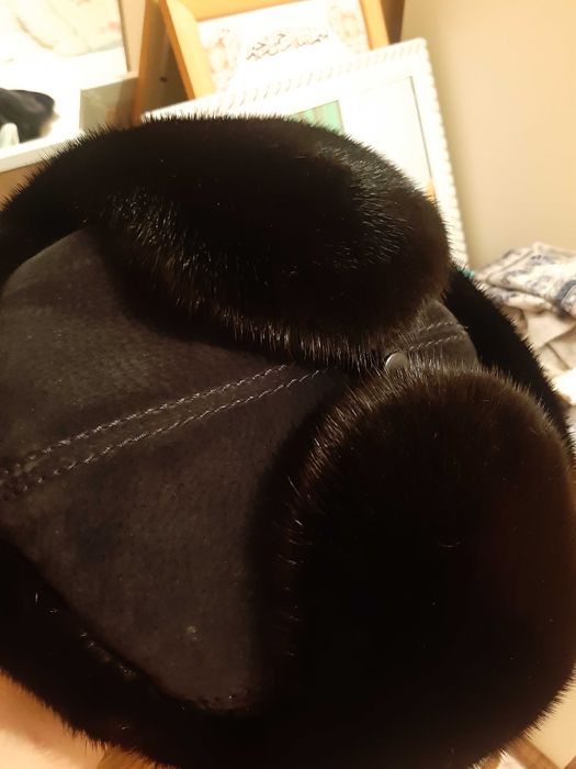 Норка ушанка мужская