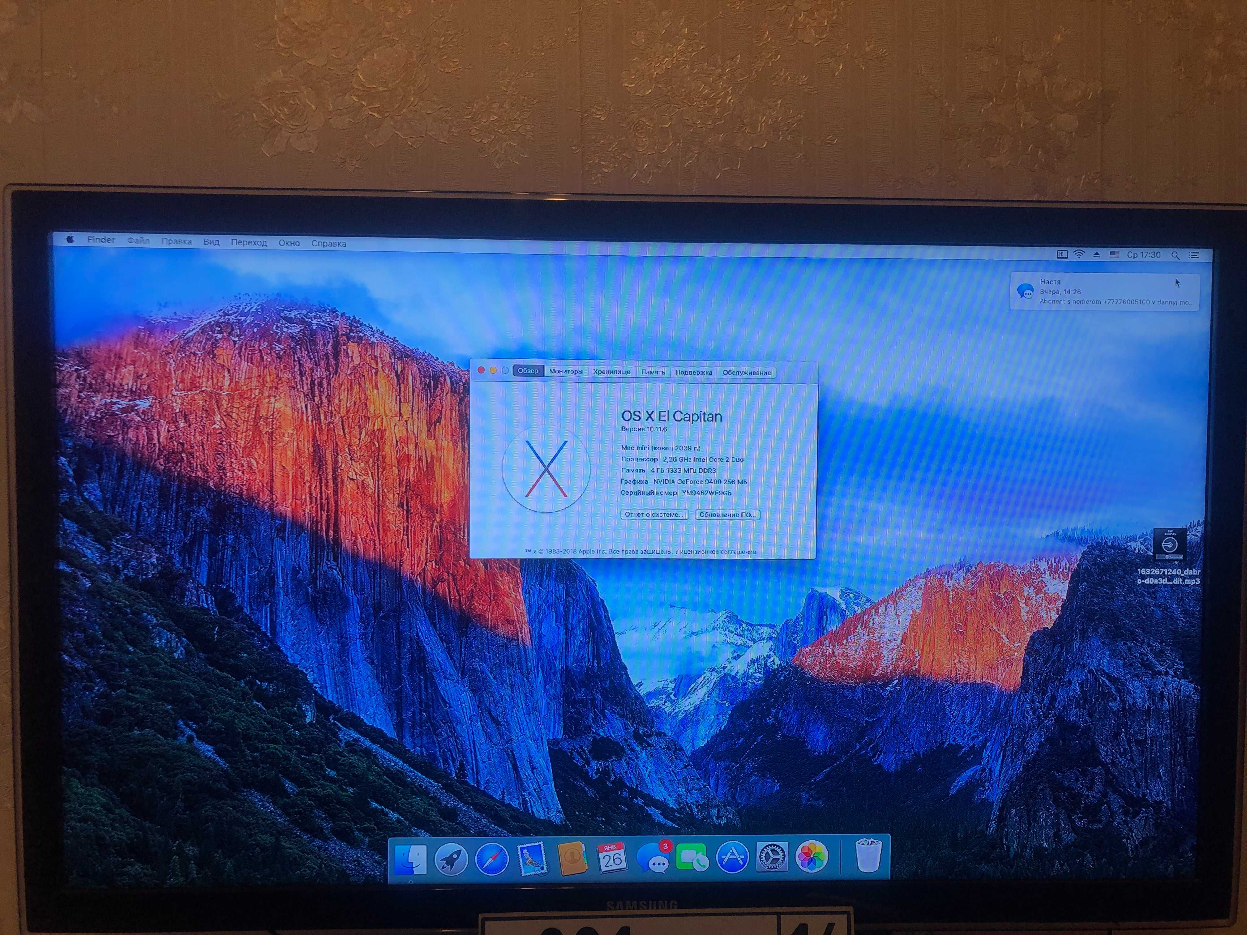 mac mini 2009 ddr3 4 gb и 2006 года ddr2   2.5 gb