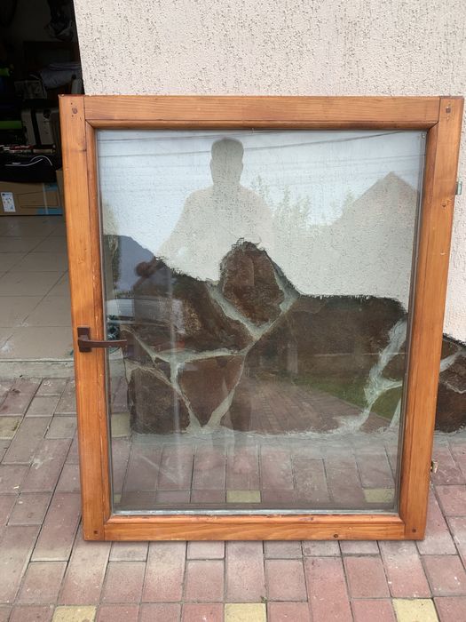 Set Geamuri termopan lemn masiv