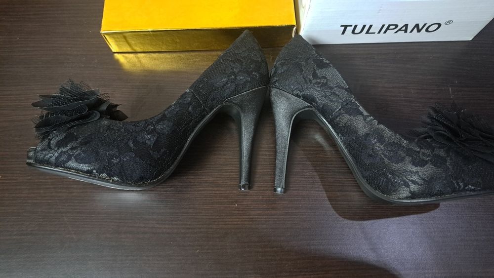 Pantofi  de dama negrii de ocazie nr 36