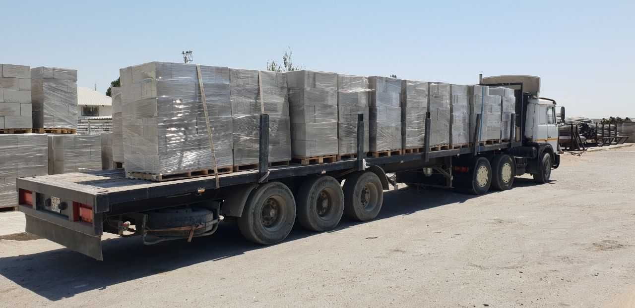 Газобетонные блоки продаются в Бухаре