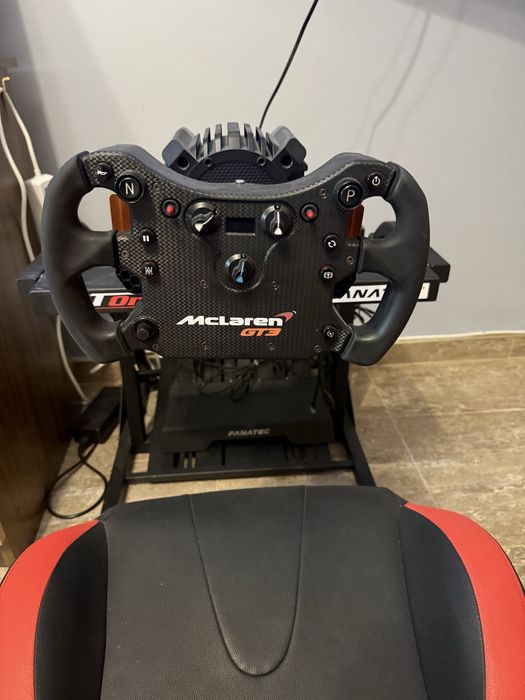 Fanatec Волан с педали, симулатор, dd pro,csl elite, mclaren wheel,