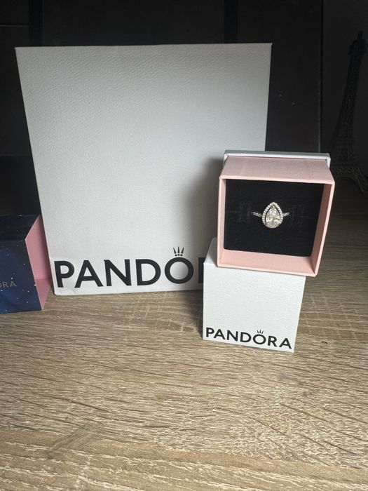 Pandora пръстен Капки от любов