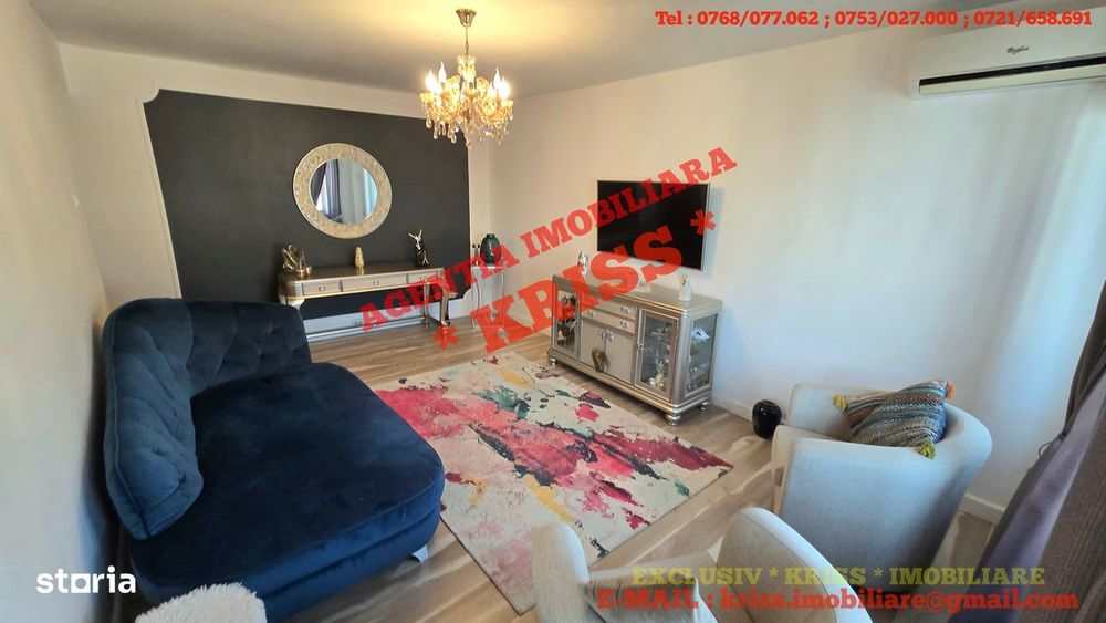 Apartament 3 Camere POPA ȘAPCĂ Cf. 1 DEC. Nemobilat Sau Mobilat Utilat