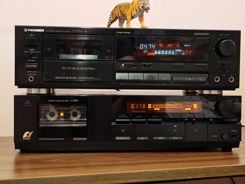 Sansui D-X501. Deck de de calibru. Sunet de vis. Preț fix !