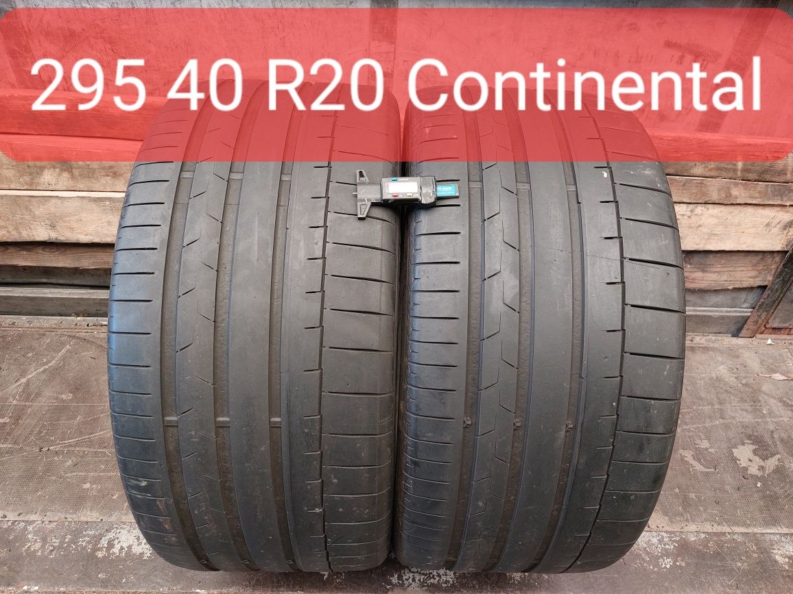 2 anvelope 295/40 R20 Continental