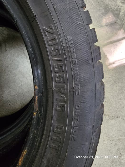 Cauciucuri de iarna 205 / 55 / 16 - Pneumat by Goodyear
