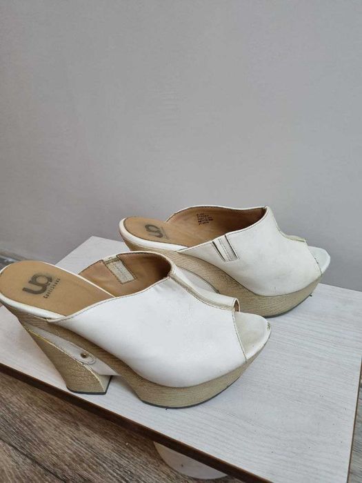 Женские шлёпки на платформе 37 размера