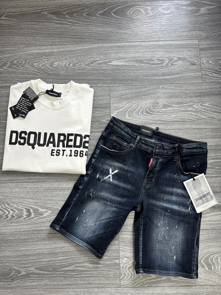 Blugi scurti barbati dsq2