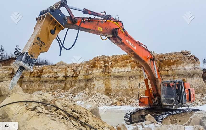 Гидромолот на экскаватор Volvo XCMG CAT Hitachi Doosan (Delta) Ю.Корея