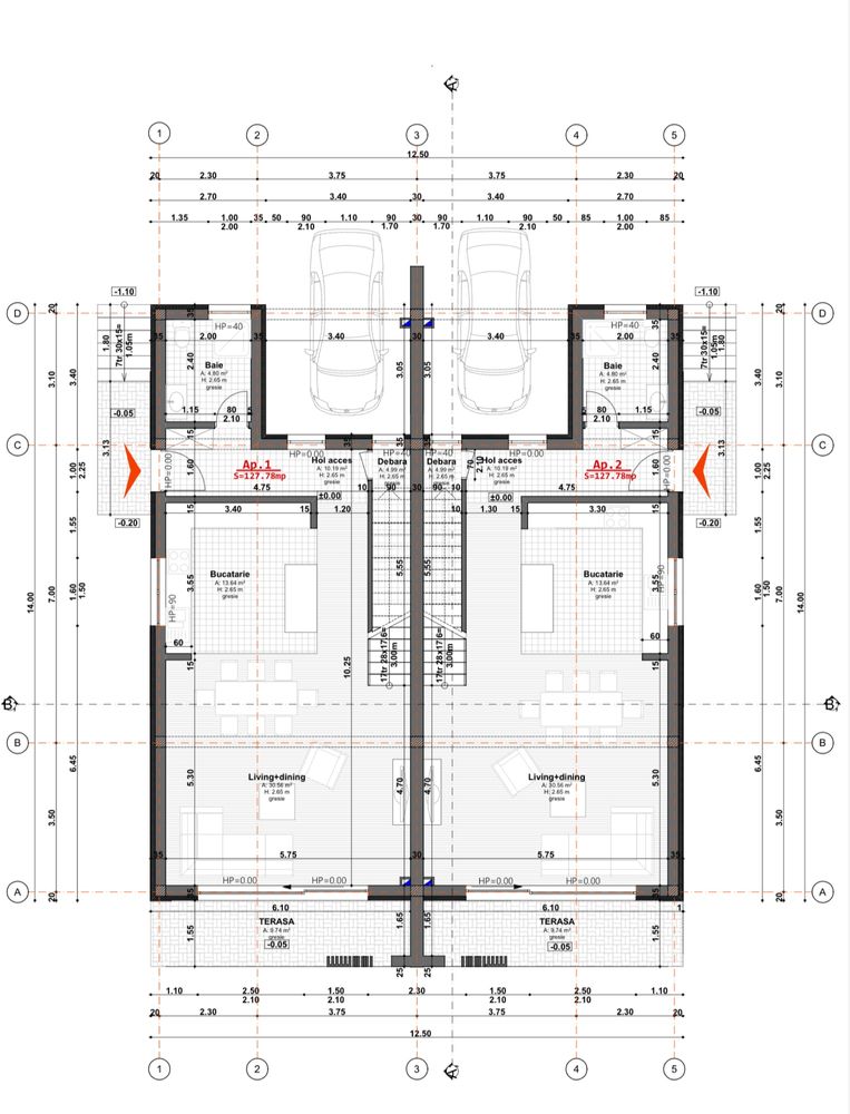 Vanzari parcele cu autorizatie de constructie in Chinteni