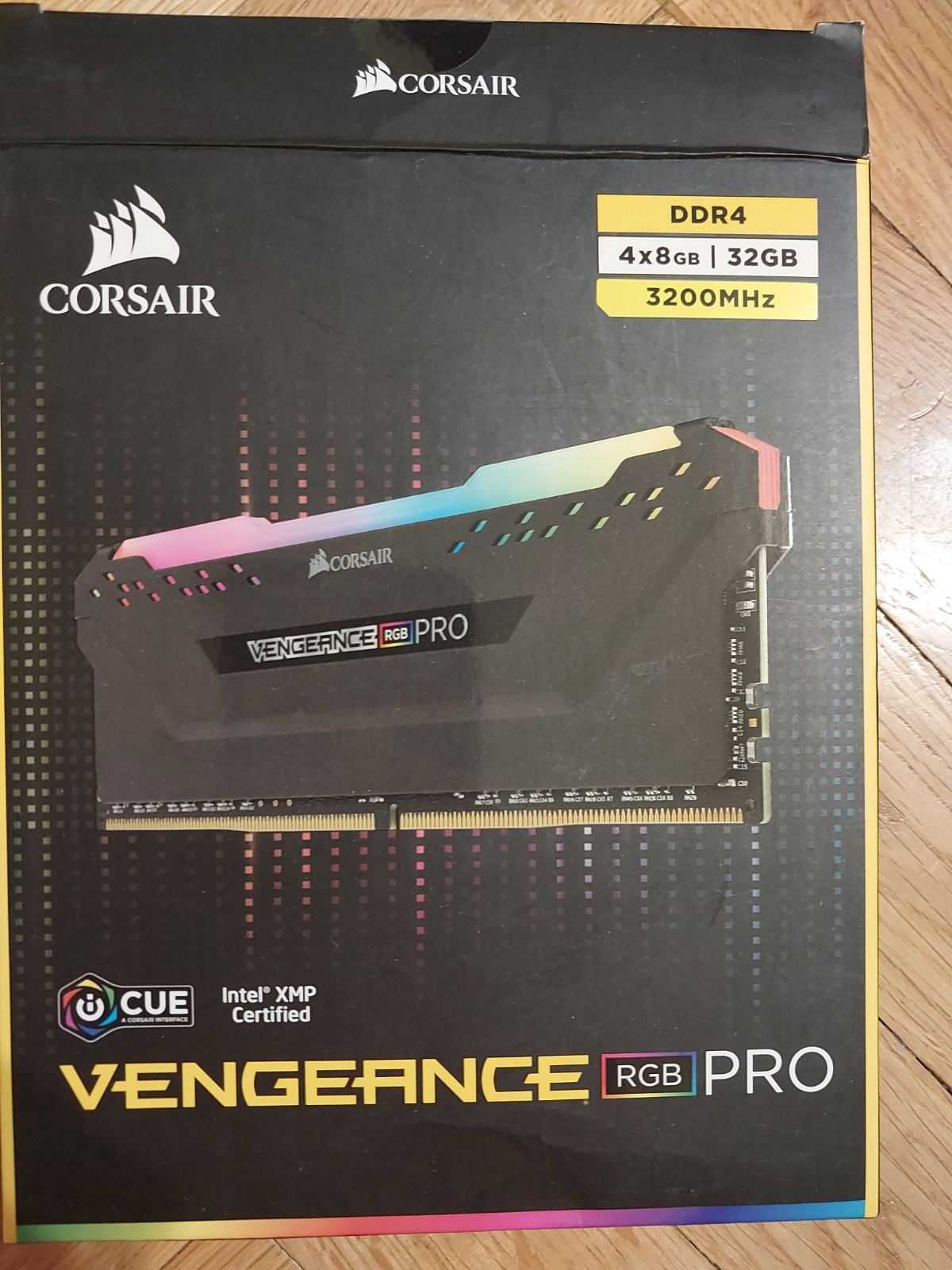 32GB 3200МHz DDR4 - Corsair Vengance RGB, G.Skill, Kingston RGB