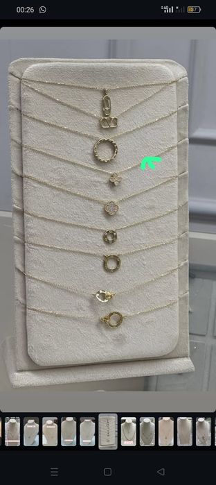 Итальянское золотое колье