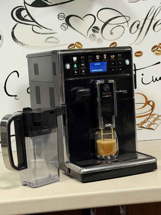 Кафемашина кафе автомат Saeco PicoBarista de luxe с гаранция