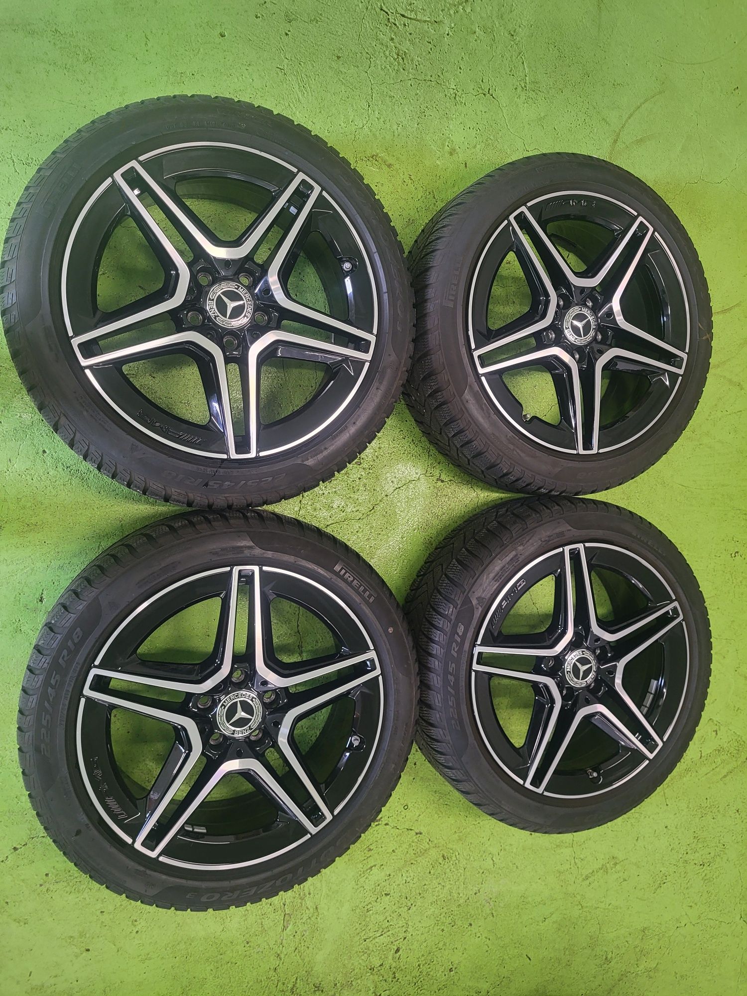 18 5x112 Mercedes CLA A B Class Amg 225/45/18 5х112