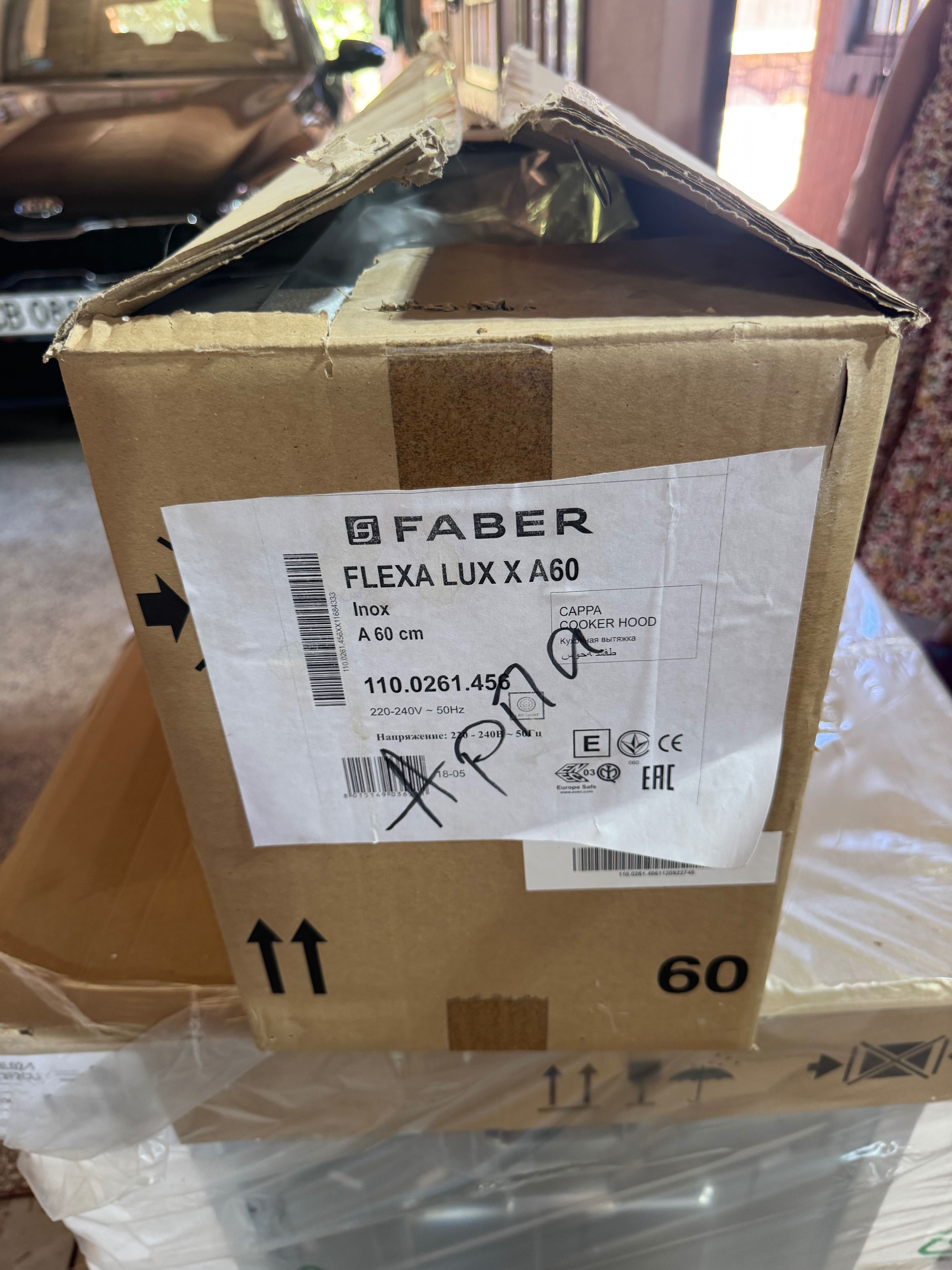 Faber Flexa Lux X A60 – нов абсорбатор, в оригинална опаковка