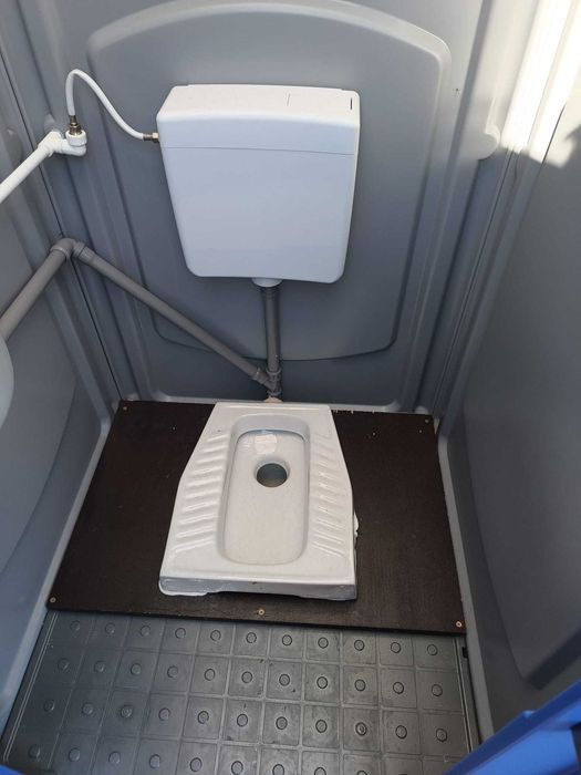Toaletă Ecologică Racordabilă ATHENA cu Vas Turcesc cu lavoar Compact